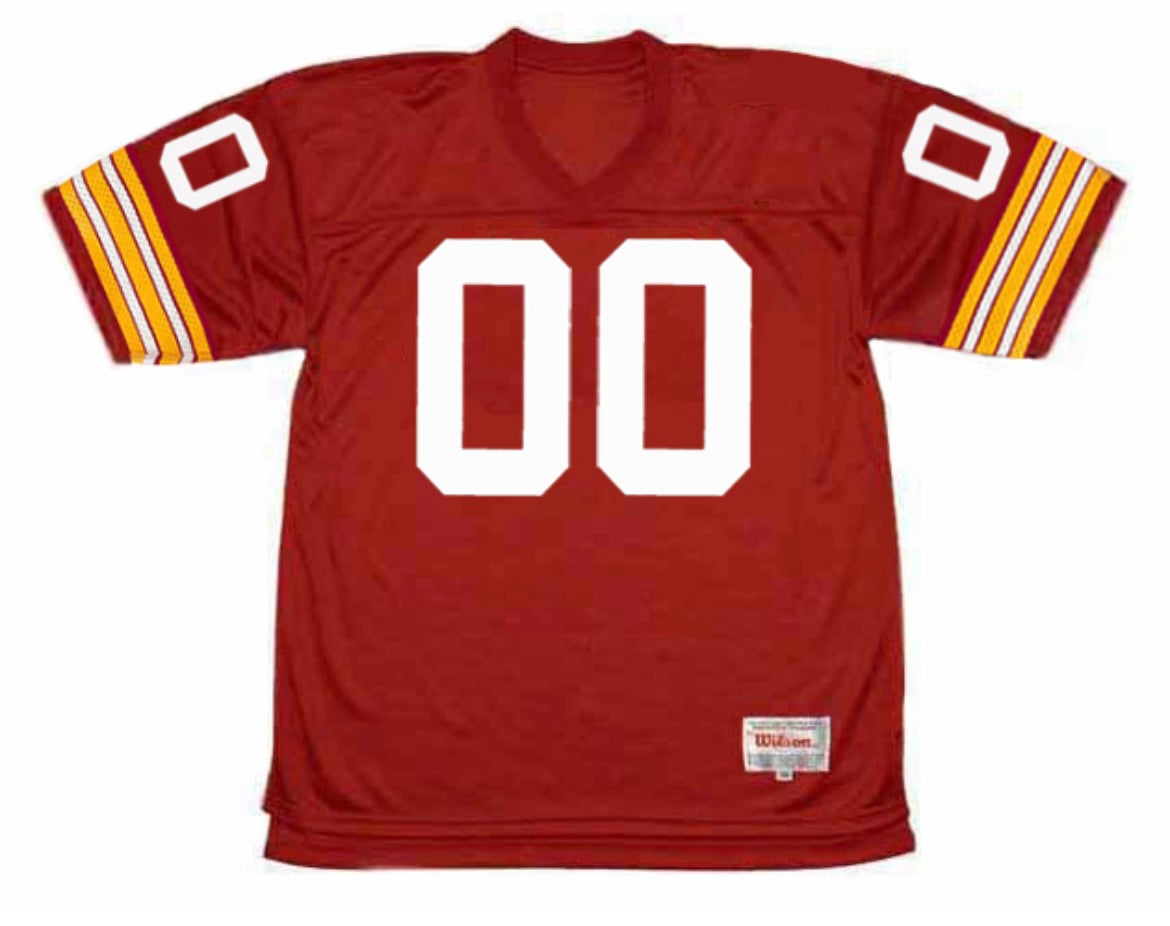 Any name & Number Washington Redskins 1970’s NFL Mitchell & product image 2