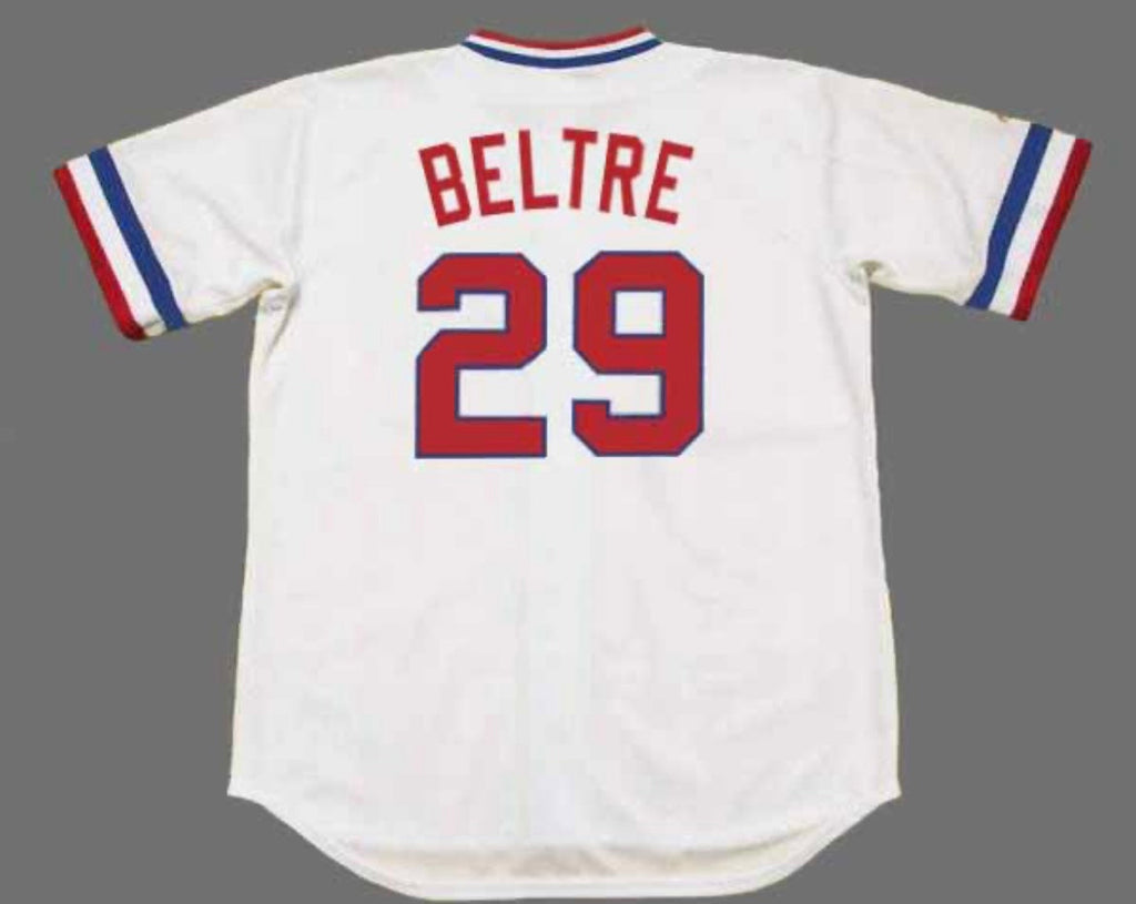 Adrian Beltre Texas Rangers official MLB retro Jersey product image 1