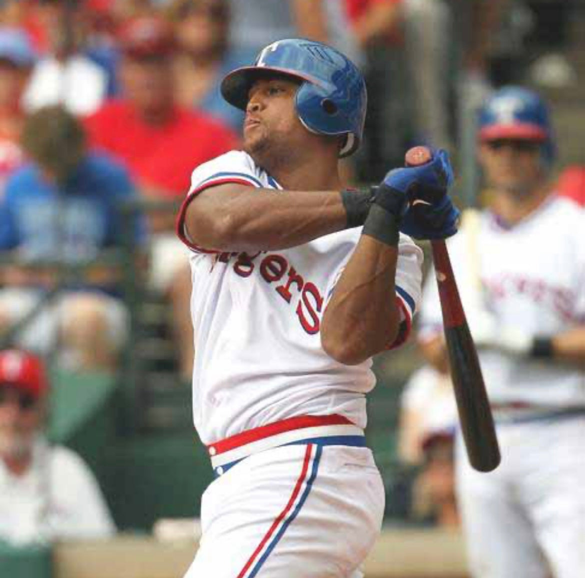 Adrian Beltre Texas Rangers official MLB retro Jersey product image 3