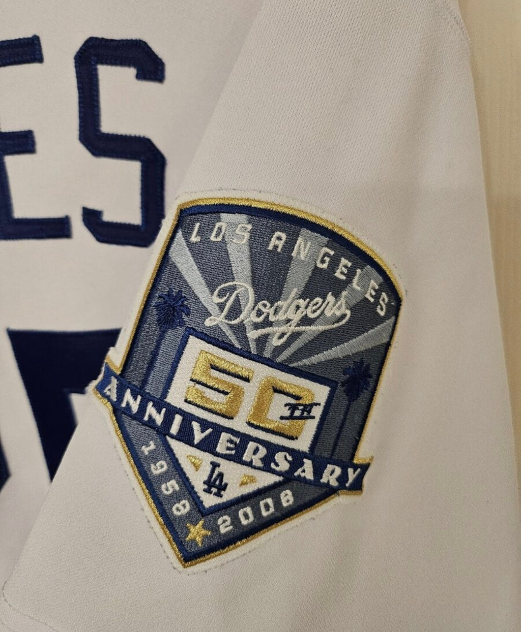 Andruw Jones Los Angeles Dodgers Official MLB Jersey product image 3