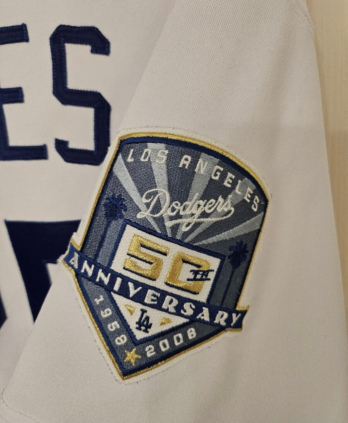 Andruw Jones Los Angeles Dodgers Official MLB Jersey product image 3
