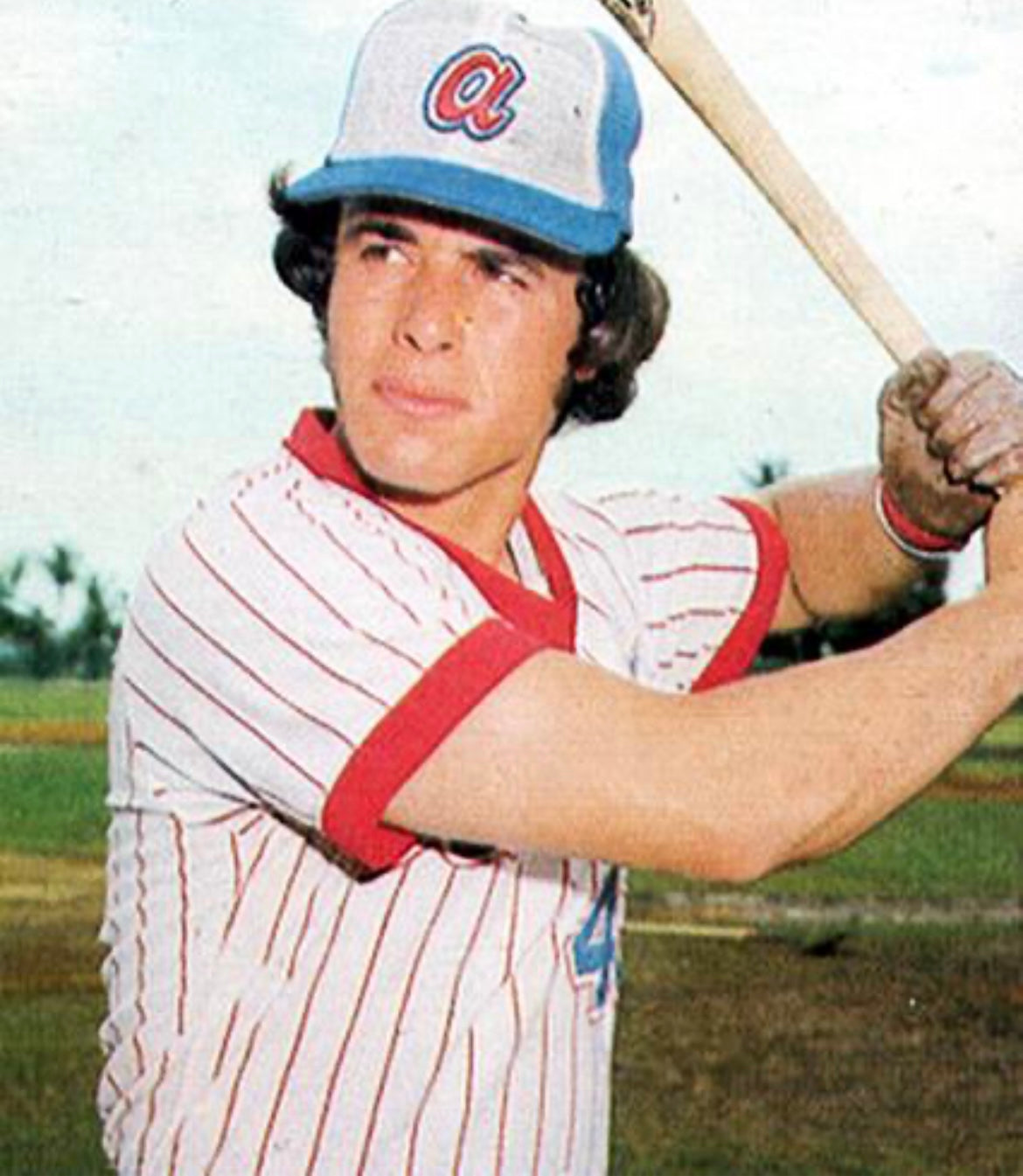 Biff Pocoroba 1976 Atlanta Braves Official MLB Majestic product image 3