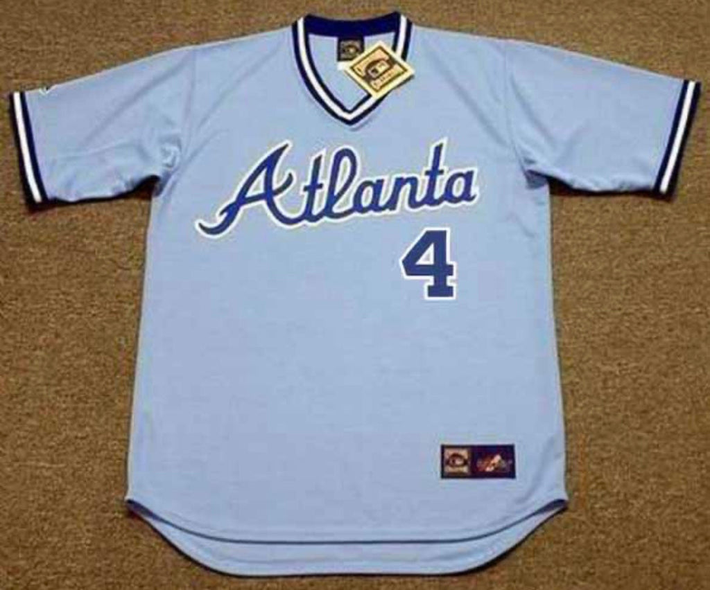 Biff Pocoroba 1982 Atlanta Braves Official MLB Majestic product image 2