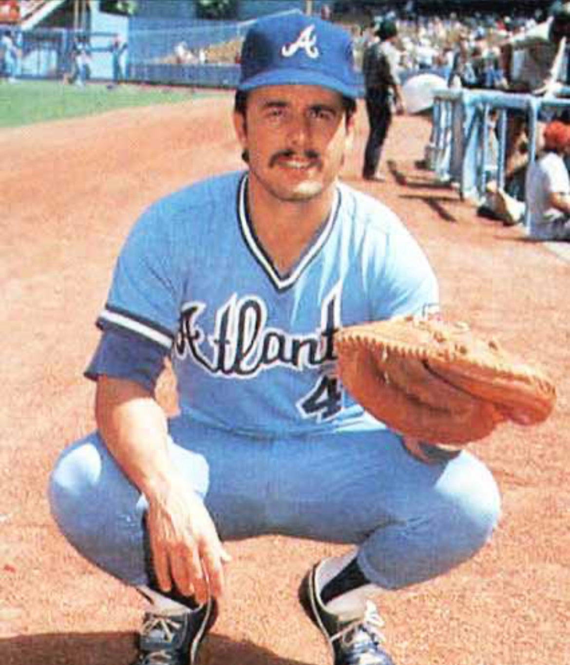 Biff Pocoroba 1982 Atlanta Braves Official MLB Majestic product image 3