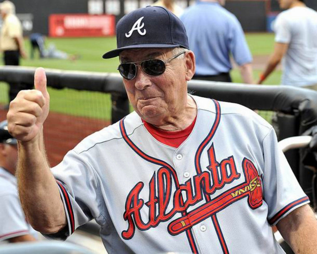 Bobby Cox Atlanta Braves Official MLB Majestic Jersey product image 3