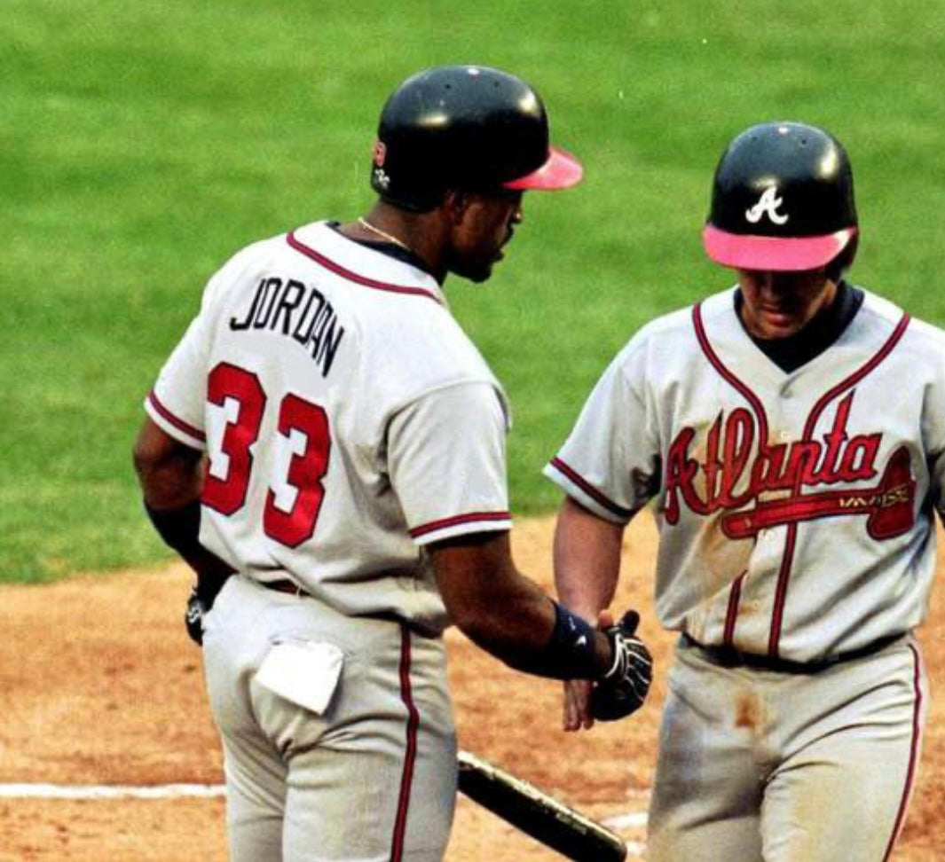 Brian Jordan Atlanta Braves Official MLB Majestic Jersey product image 4
