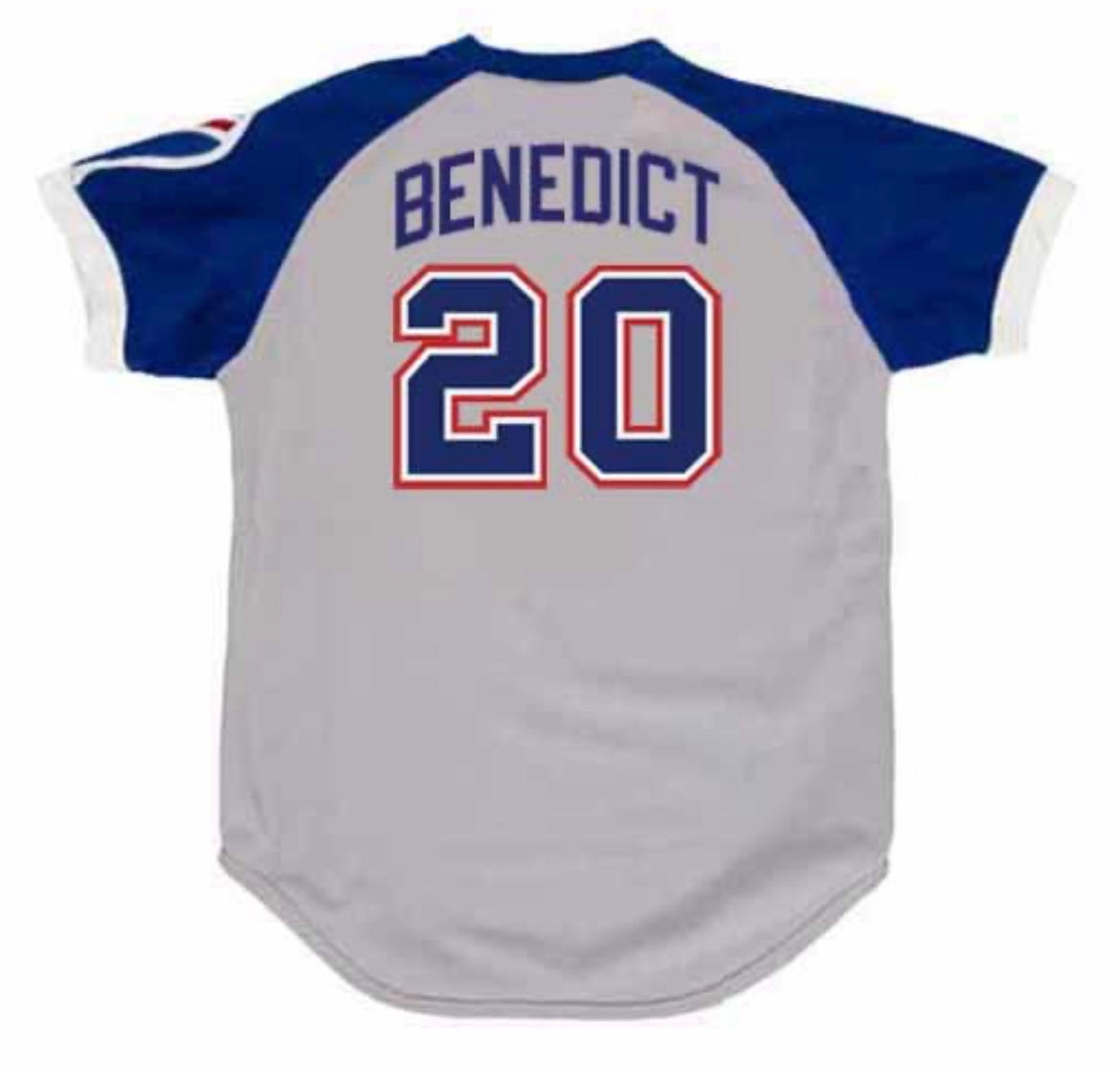 Bruce Benedict 1979 Atlanta Braves Official MLB Majestic product image 2