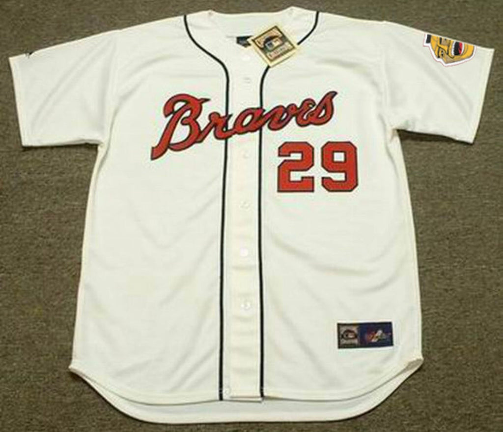 Felipe Alou 1967 Atlanta Braves Official MLB Majestic Jersey product image 2