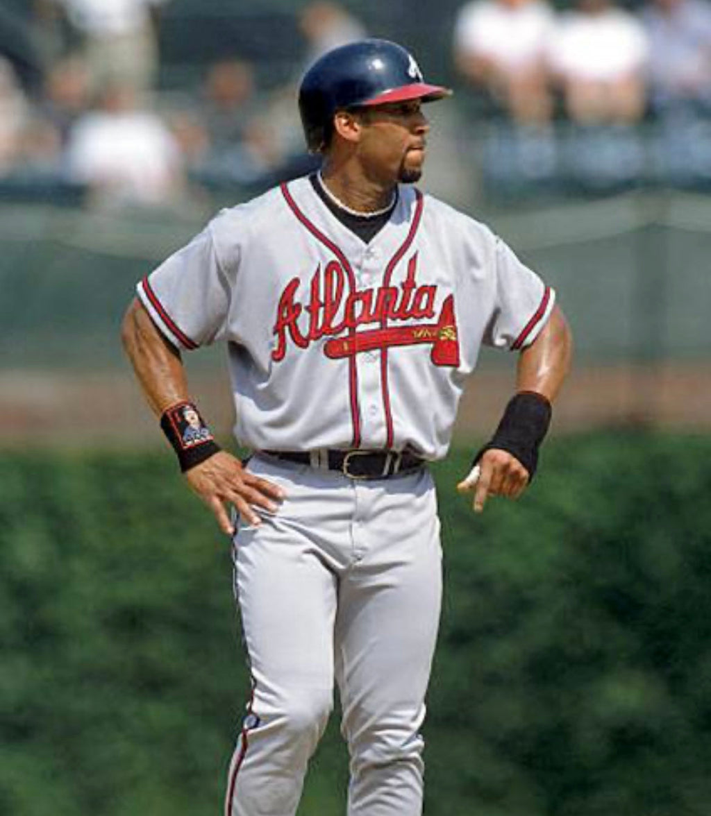 Gary Sheffield Atlanta Braves Official MLB Jersey Majestic product image 4