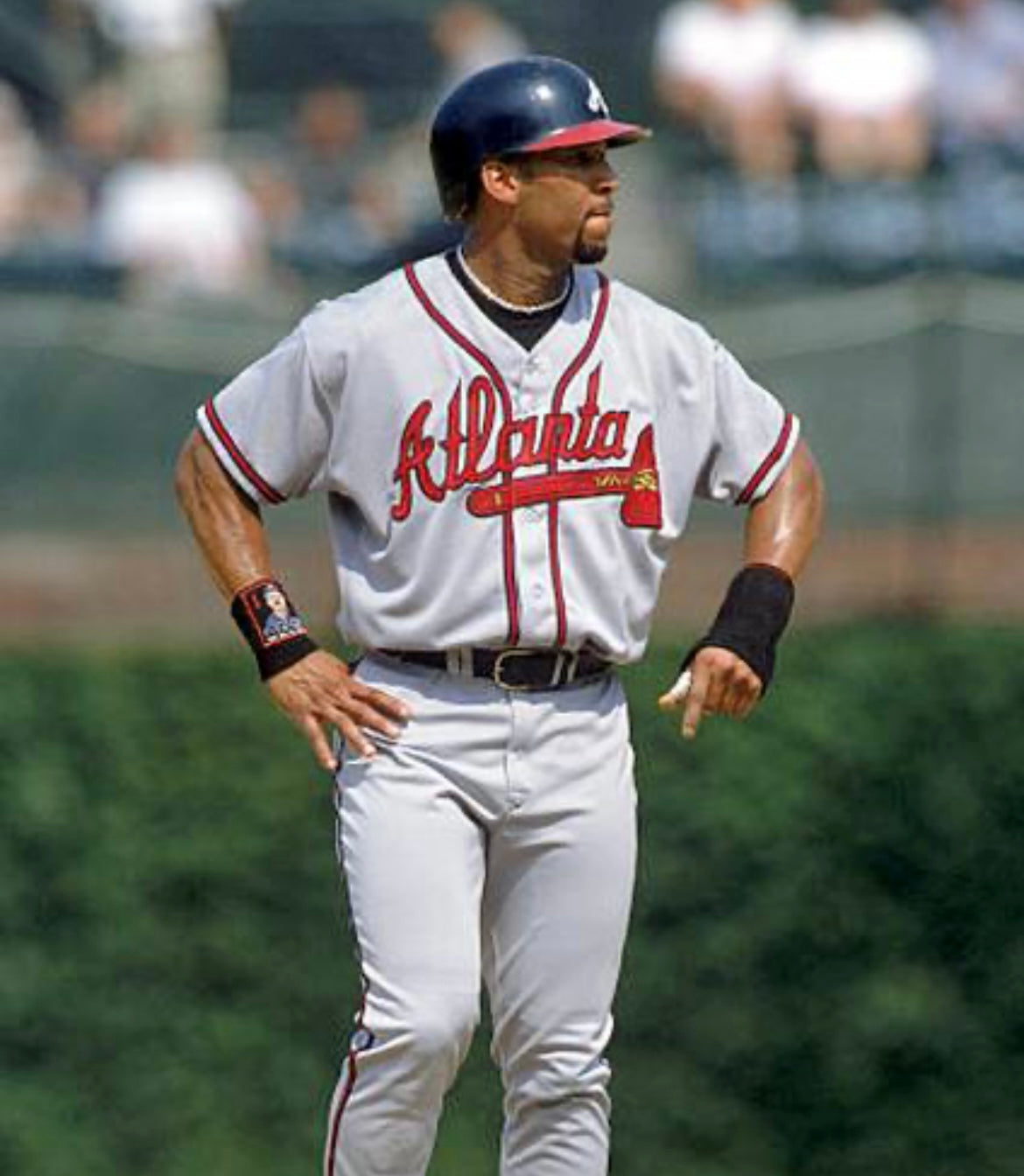 Gary Sheffield Atlanta Braves Official MLB Jersey Majestic product image 4