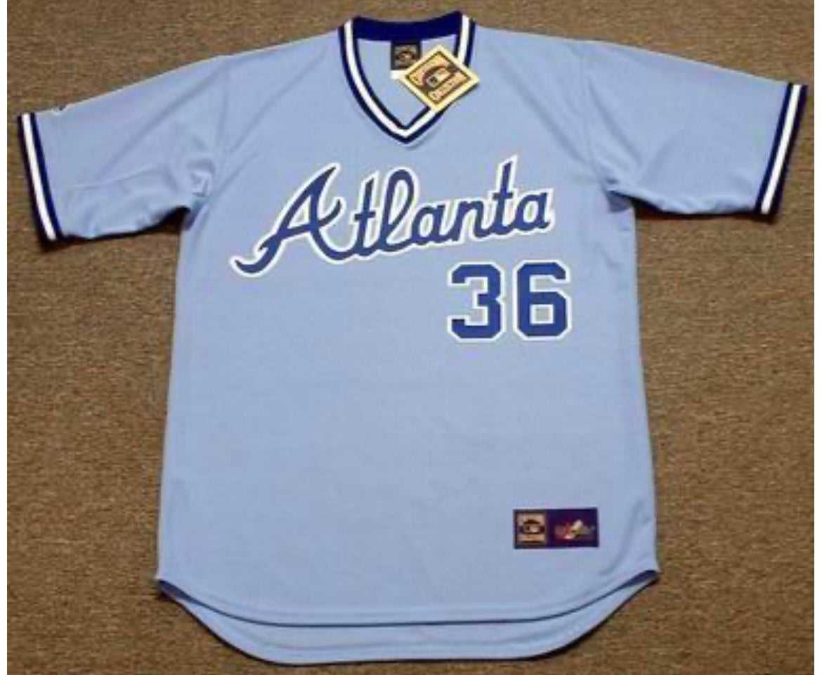 Gaylord Perry 1982 Atlanta Braves Official MLB Jersey product image 2