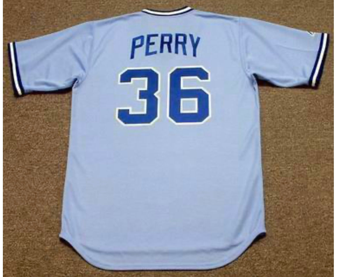 Gaylord Perry 1982 Atlanta Braves Official MLB Jersey product image 1