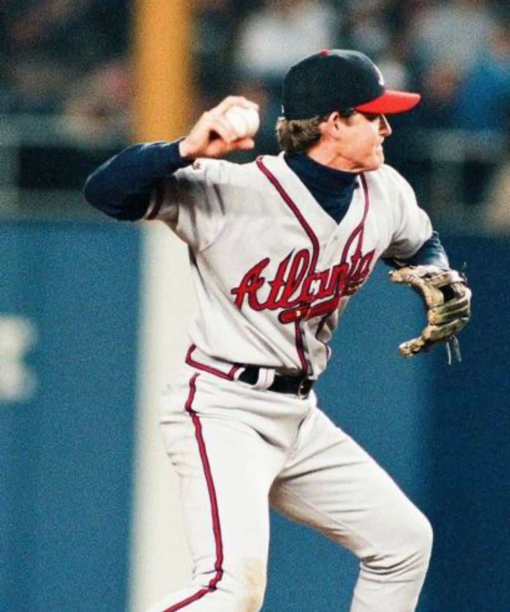 Jeff Blauser Atlanta Braves Official MLB Majestic Jersey product image 3