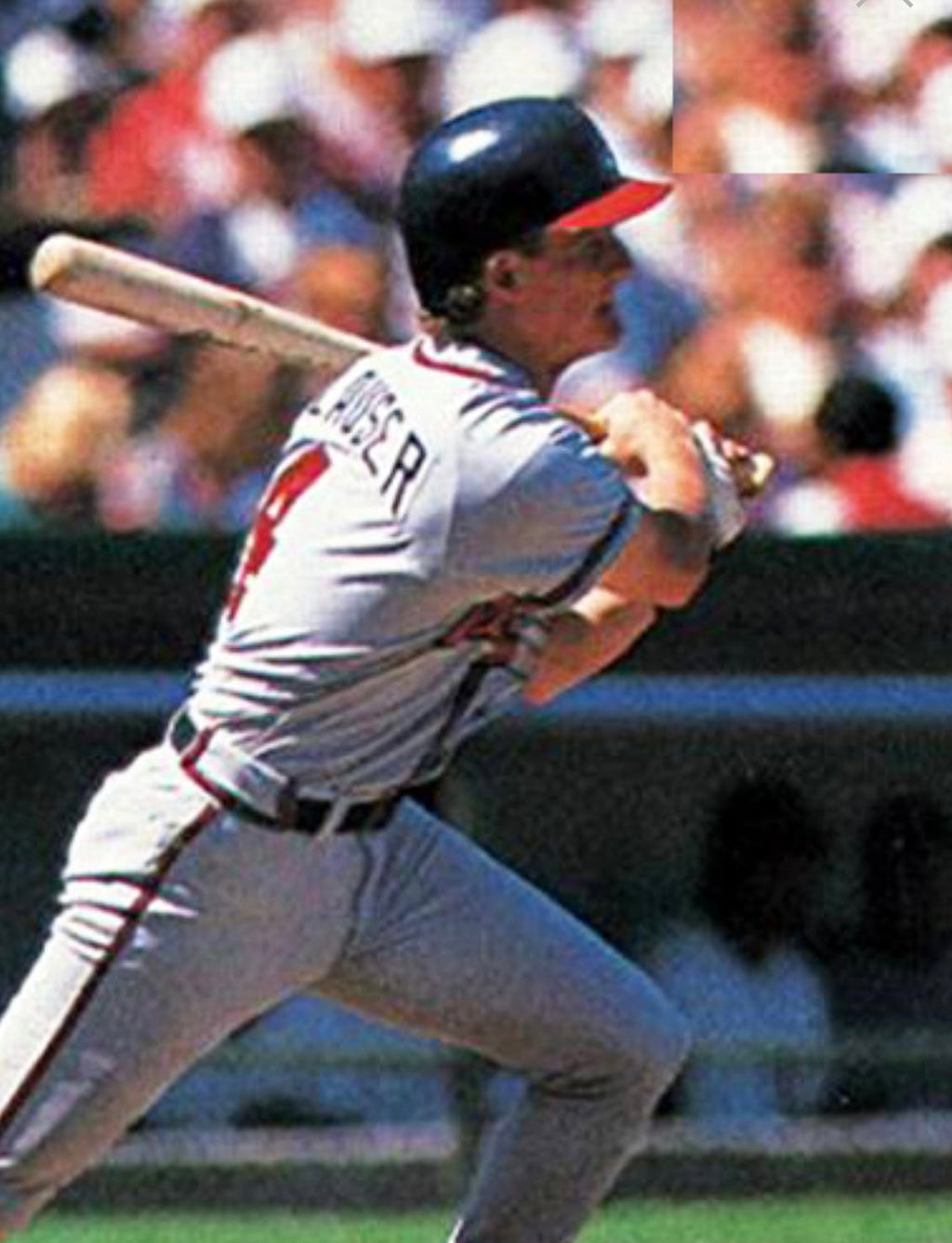 Jeff Blauser Atlanta Braves Official MLB Majestic Jersey product image 4