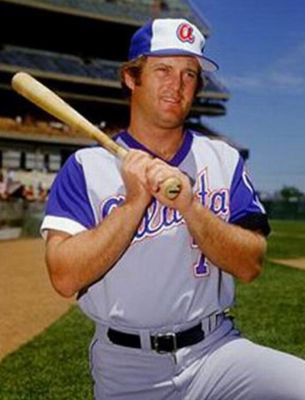 Jeff Burroughs 1978 Atlanta Braves Official MLB Majestic product image 3