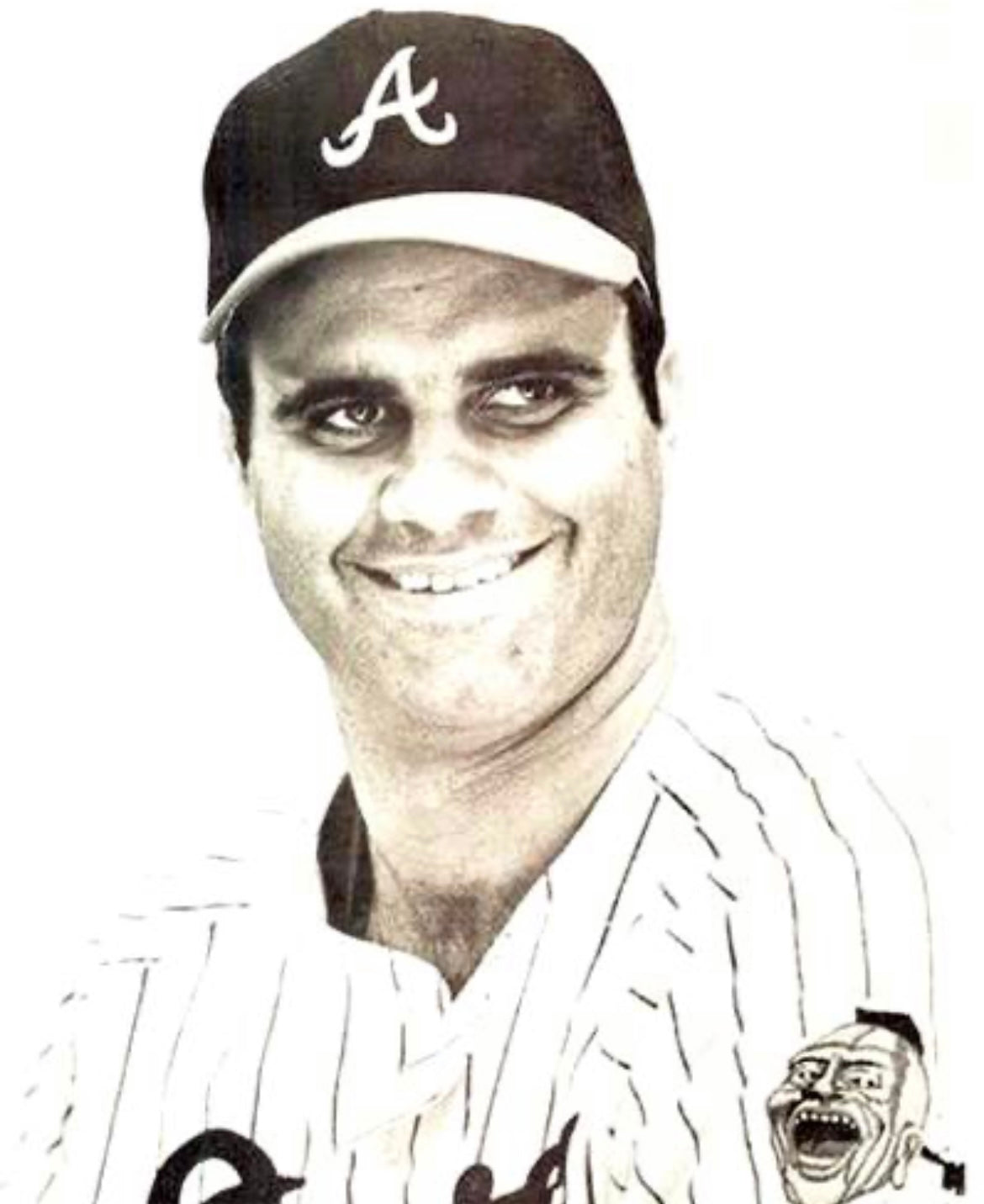 Joe Torre 1968 Atlanta Braves Official MLB Majestic Jersey product image 3