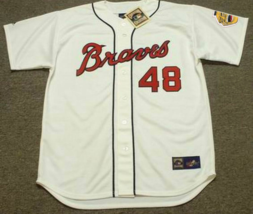 Mack Jones 1967 Atlanta Braves Official MLB Majestic Jersey product image 2