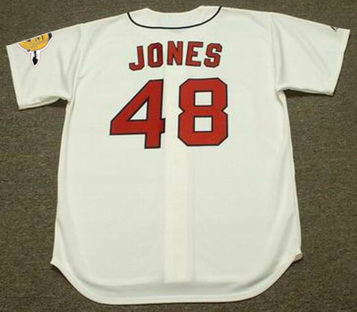 Mack Jones 1967 Atlanta Braves Official MLB Majestic Jersey product image 1
