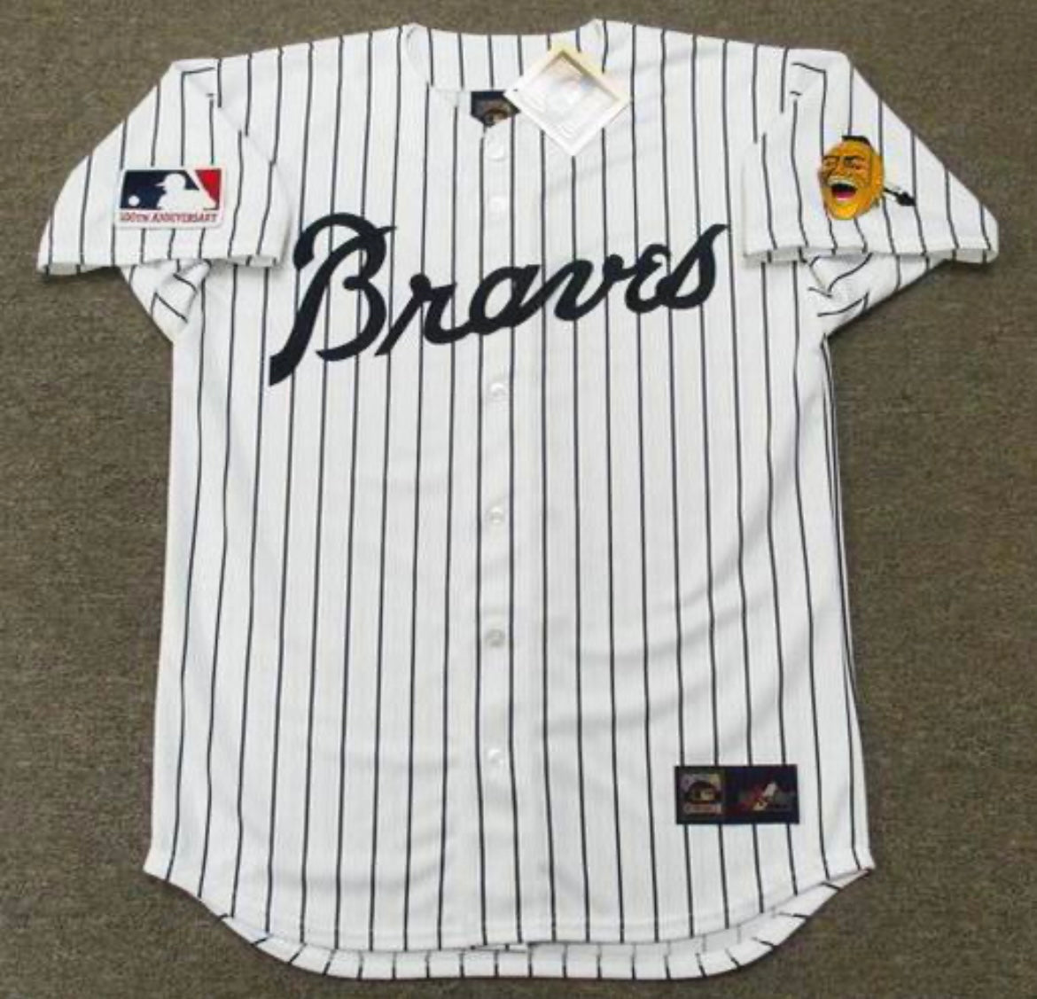 Ralph Garr 1969 Atlanta Braves Official MLB Majestic Jersey product image 2