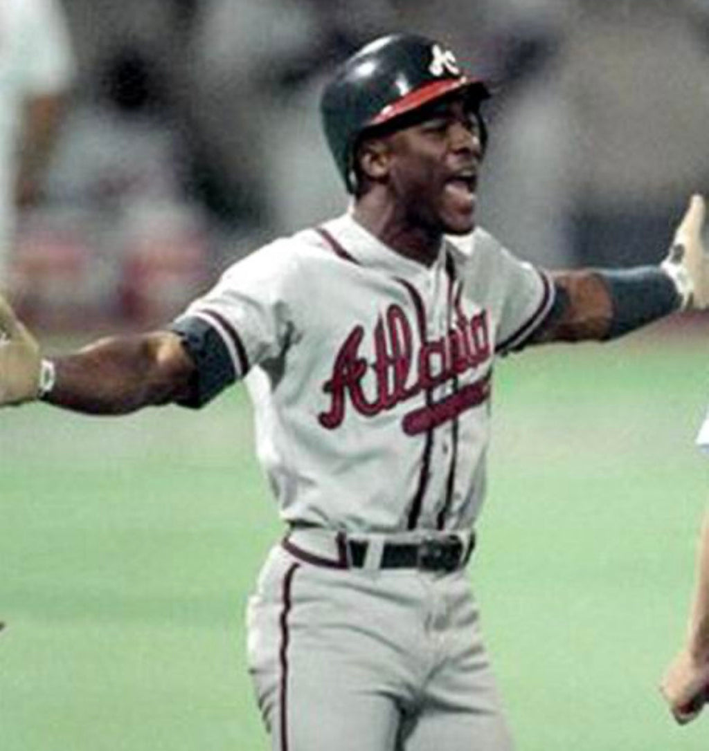 Ron Gant Atlanta Braves Official MLB Majestic Jersey product image 3