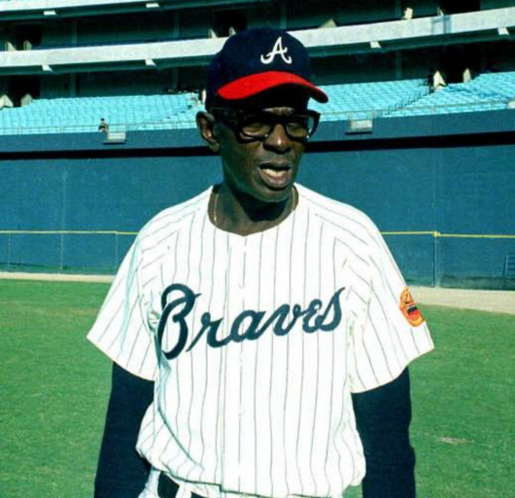 Satchel Paige 1969 Atlanta Braves Official MLB Majestic product image 6