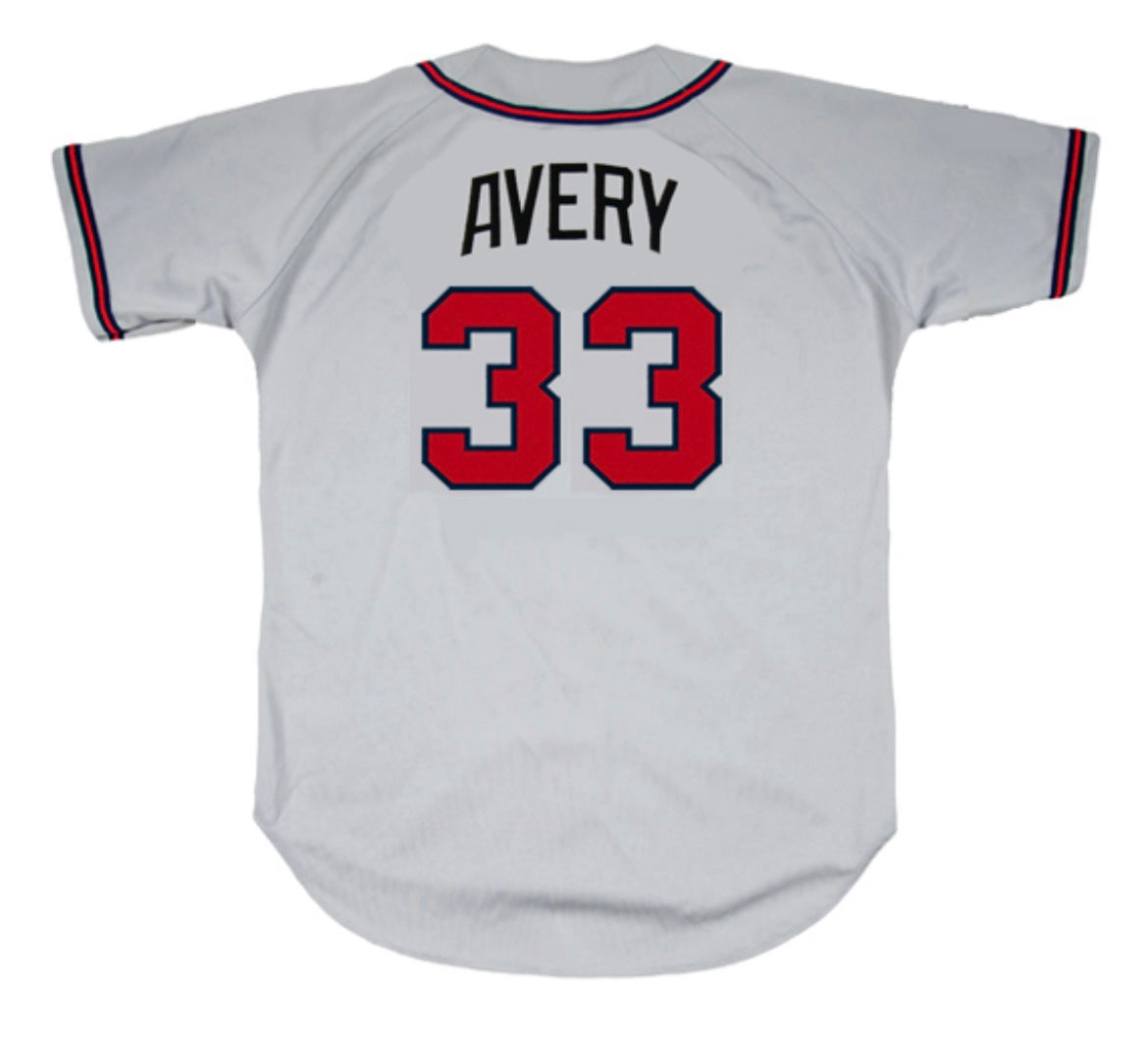 Steve Avery Atlanta Braves Official MLB Jersey Majestic product image 1