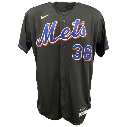 Tylor Megill New York Mets Official MLB Nike Jersey black product image 2
