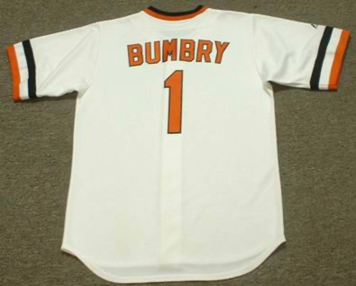 Al Bumbry 1983 Baltimore Orioles Official MLB Majestic product image 1