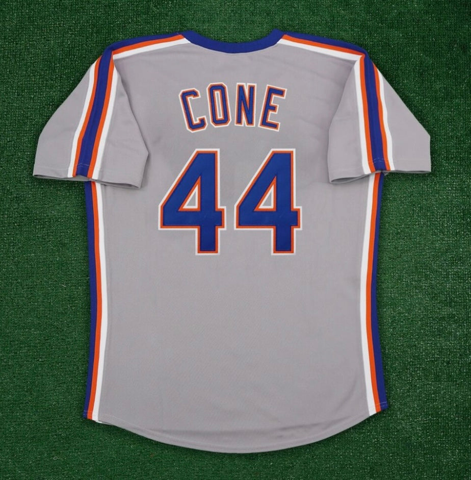 David Cone New York Mets Official MLB Majestic Jersey product image 1