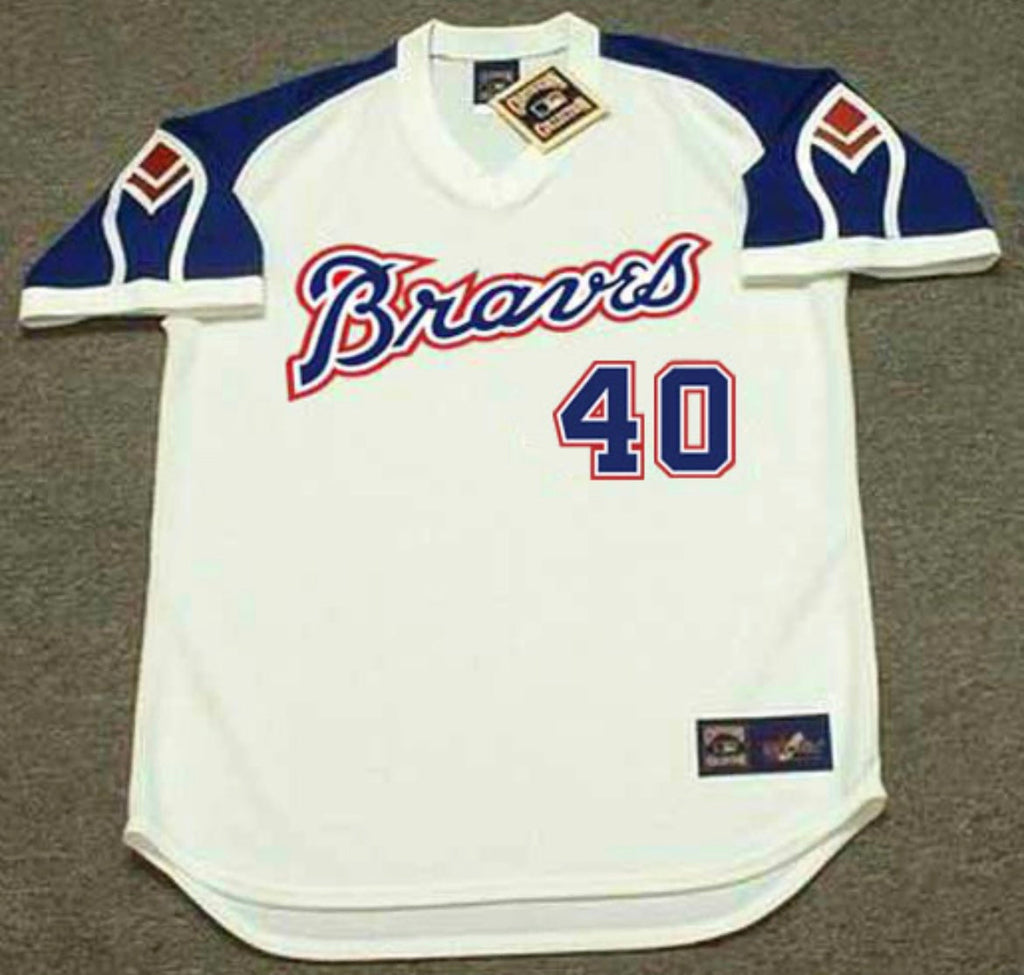 Mike Soroka 1970’s Atlanta Braves Official MLB Majestic product image 2