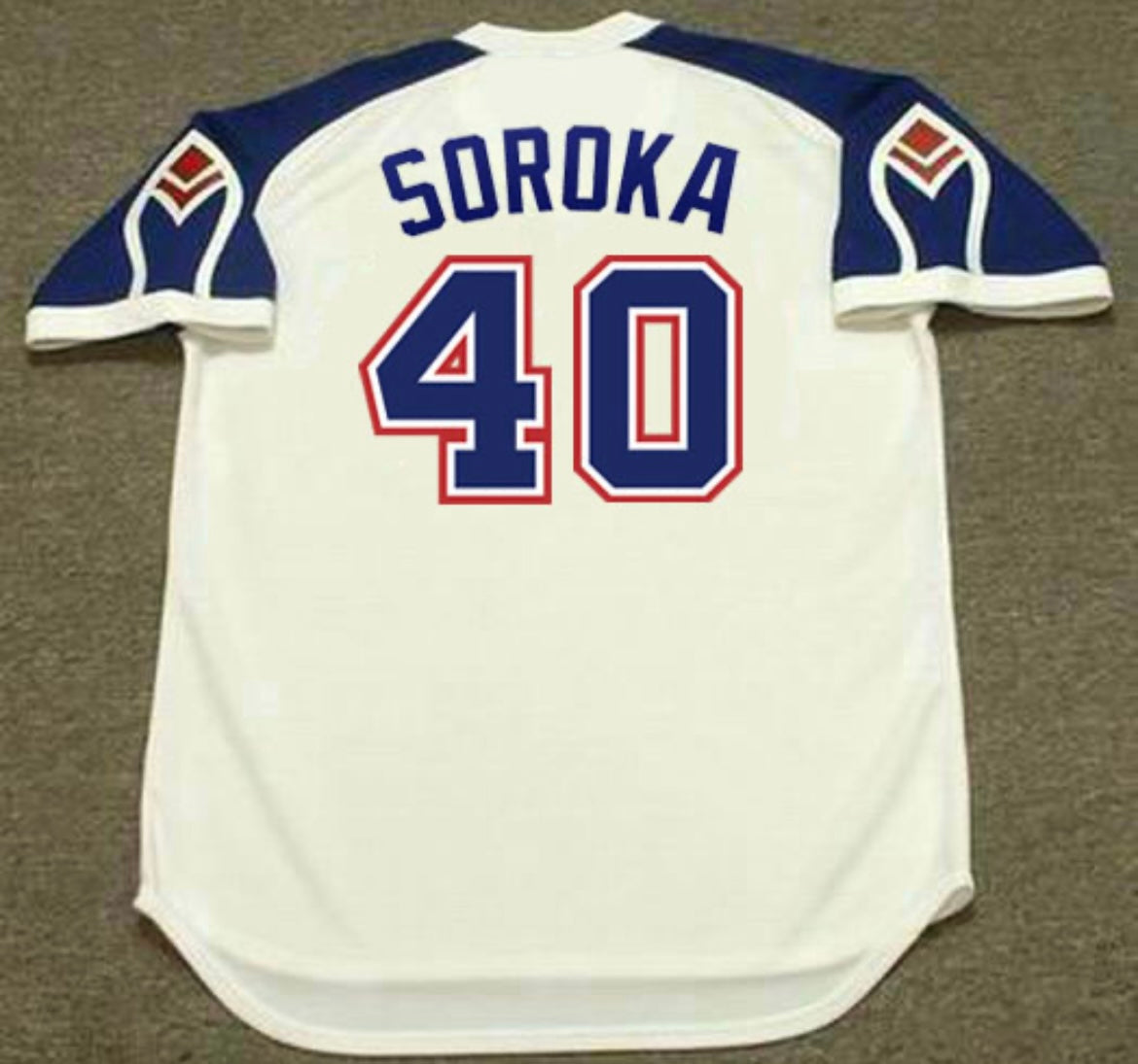 Mike Soroka 1970’s Atlanta Braves Official MLB Majestic product image 1