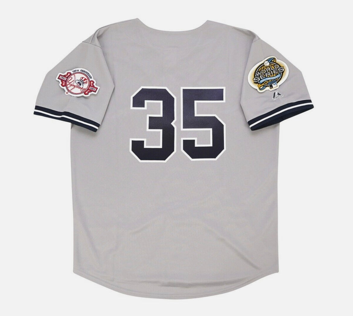 Mike Mussina 2003 New York Yankees Official MLB Majestic product image 1
