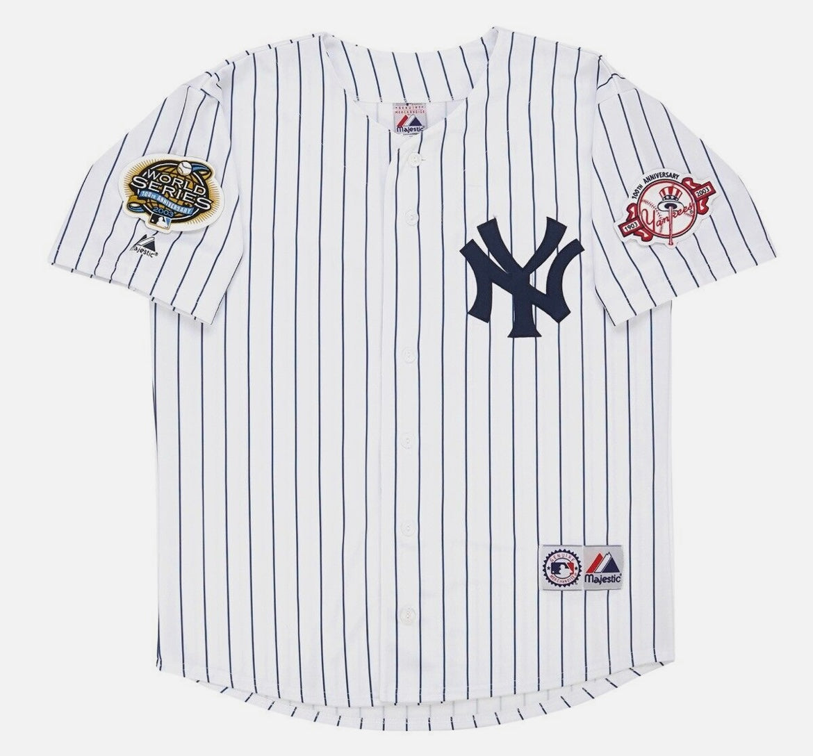 Jason Giambi 2003 New York Yankees Official MLB Majestic product image 2