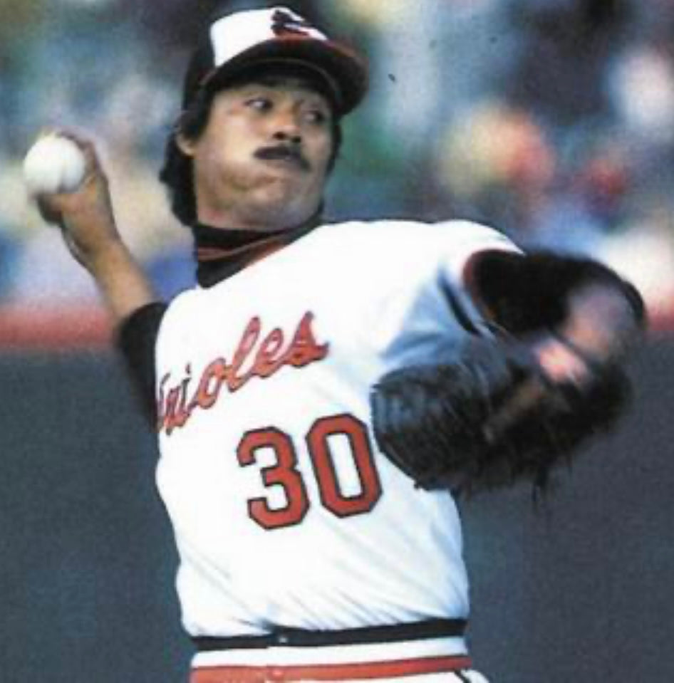Dennis Martinez 1983 Baltimore Orioles Official MLB product image 3