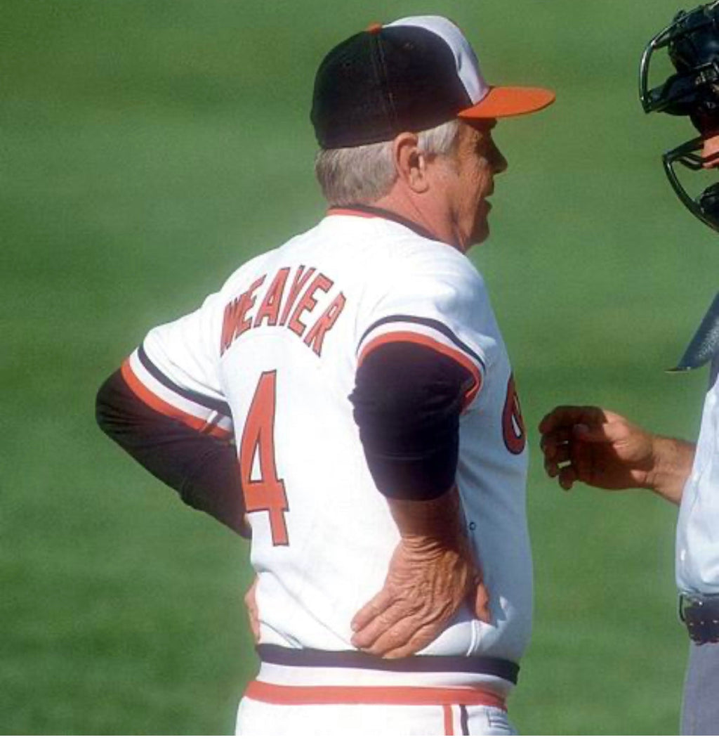 Earl Weaver 1982 Baltimore Orioles Official MLB Majestic product image 3