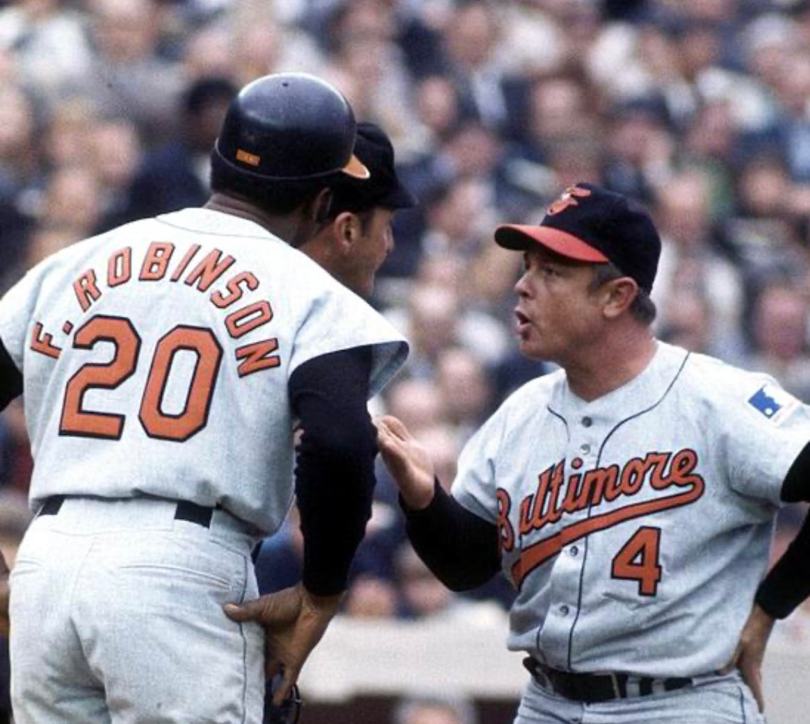 Frank Robinson 1969 Baltimore Orioles Official MLB Majestic product image 4