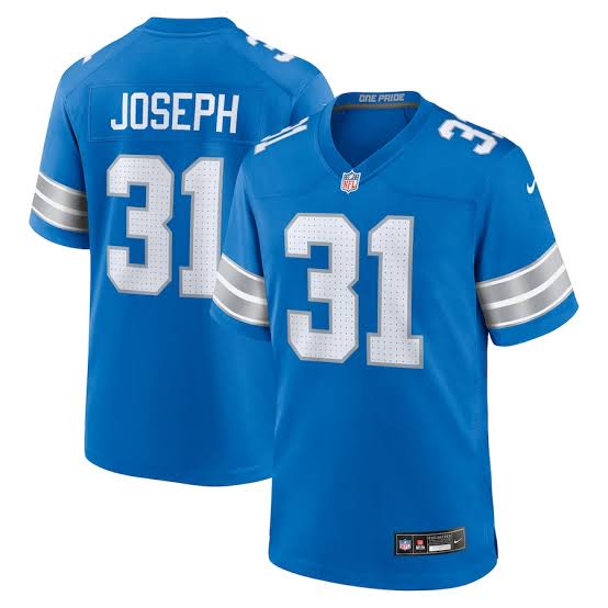 Kerby Joseph YOUTH Detroit Lions Official NFL Nike Jersey product image 1