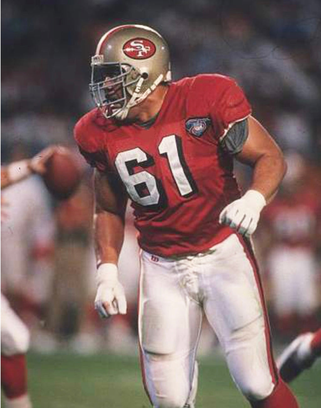 Jesse Sapolu 1994 San Francisco 49ers Jersey Mitchell & Ness product image 5