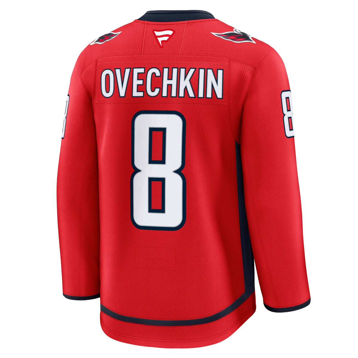 Washington Capitals Alexander Ovechkin Red Home Premium Jersey product image 4, provided for visual reference and product