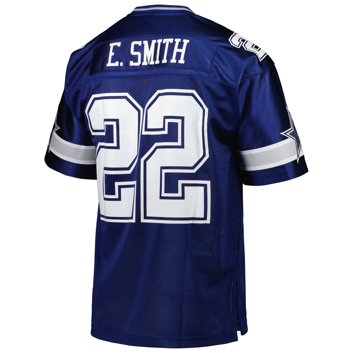 Dallas Cowboys 1996 Emmitt Smith Navy Authentic Throwback Retired Player Jersey product image 4, provided for visual