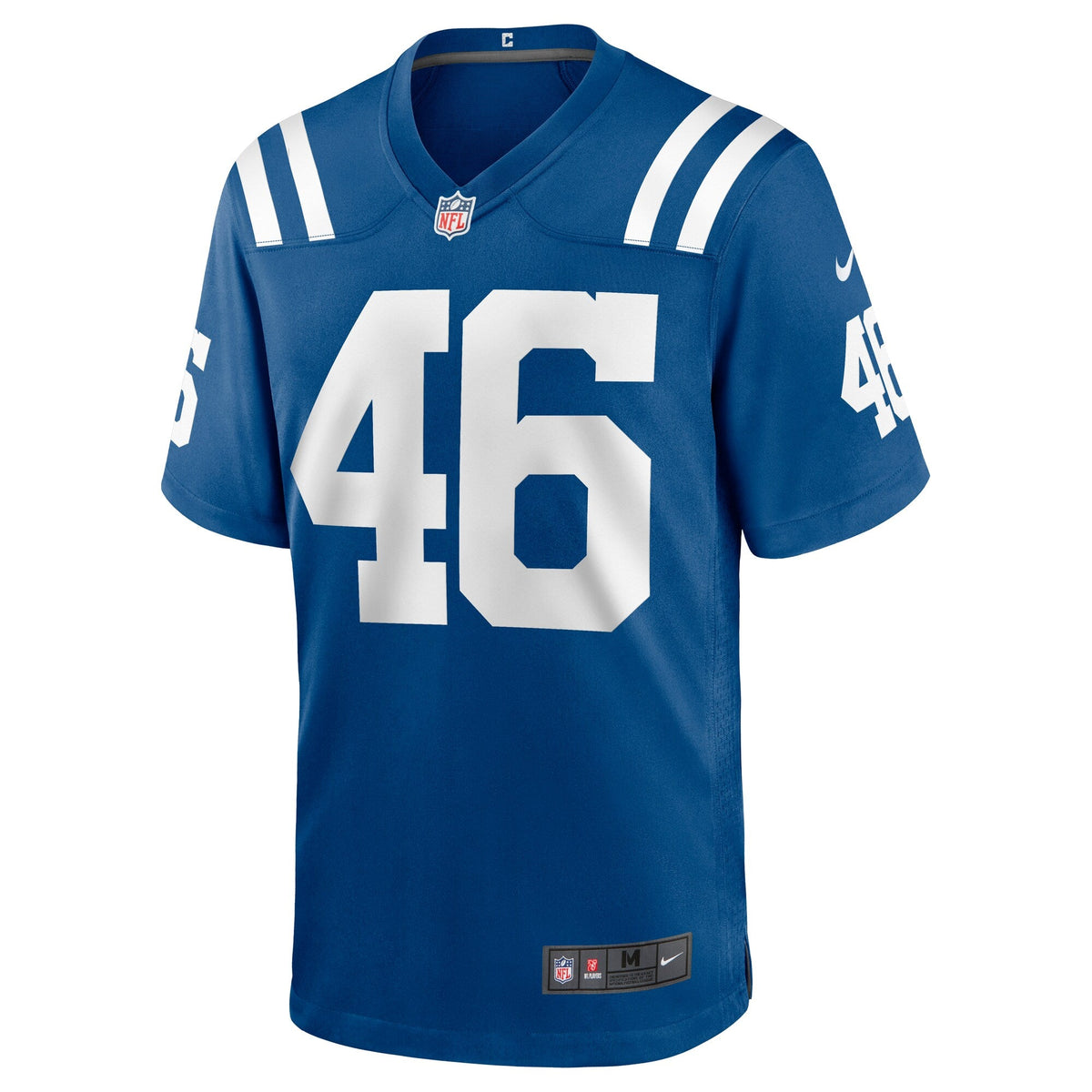 Indianapolis Colts Luke Rhodes Royal Game Jersey product image 3, provided for visual reference and product detail review