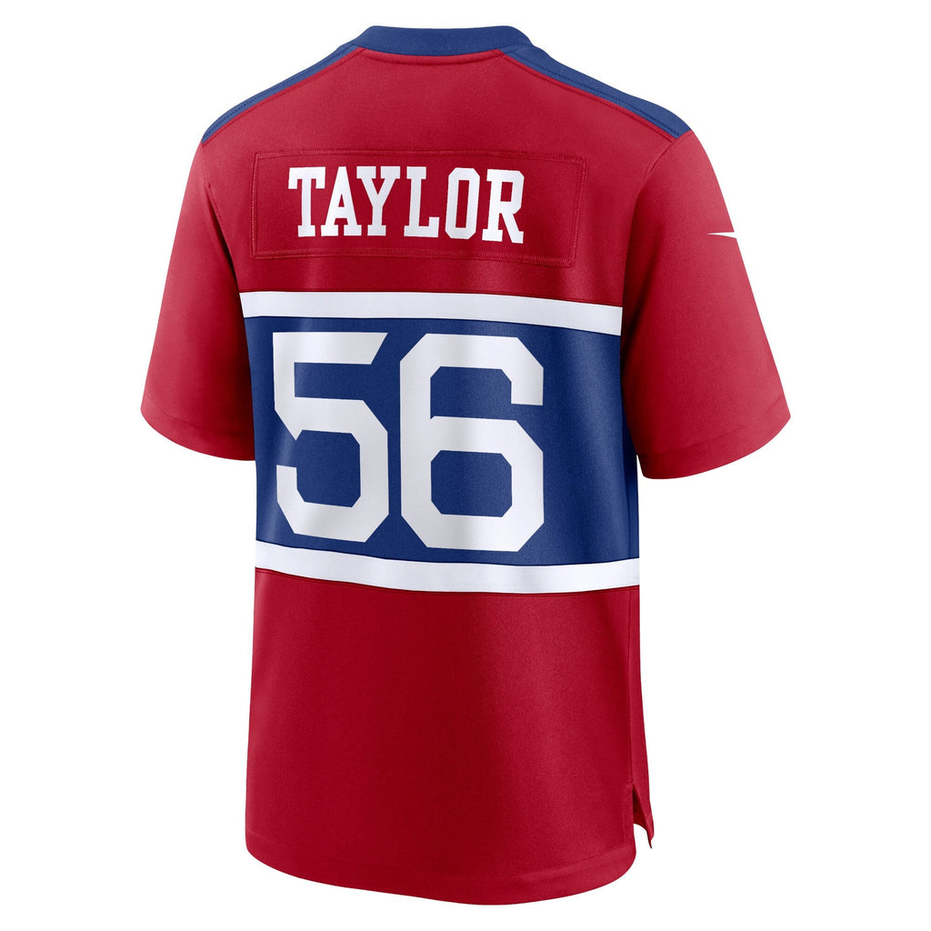 New York Giants Lawrence Taylor Century Red Alternate Retired Player Game Jersey product image 4, provided for visual