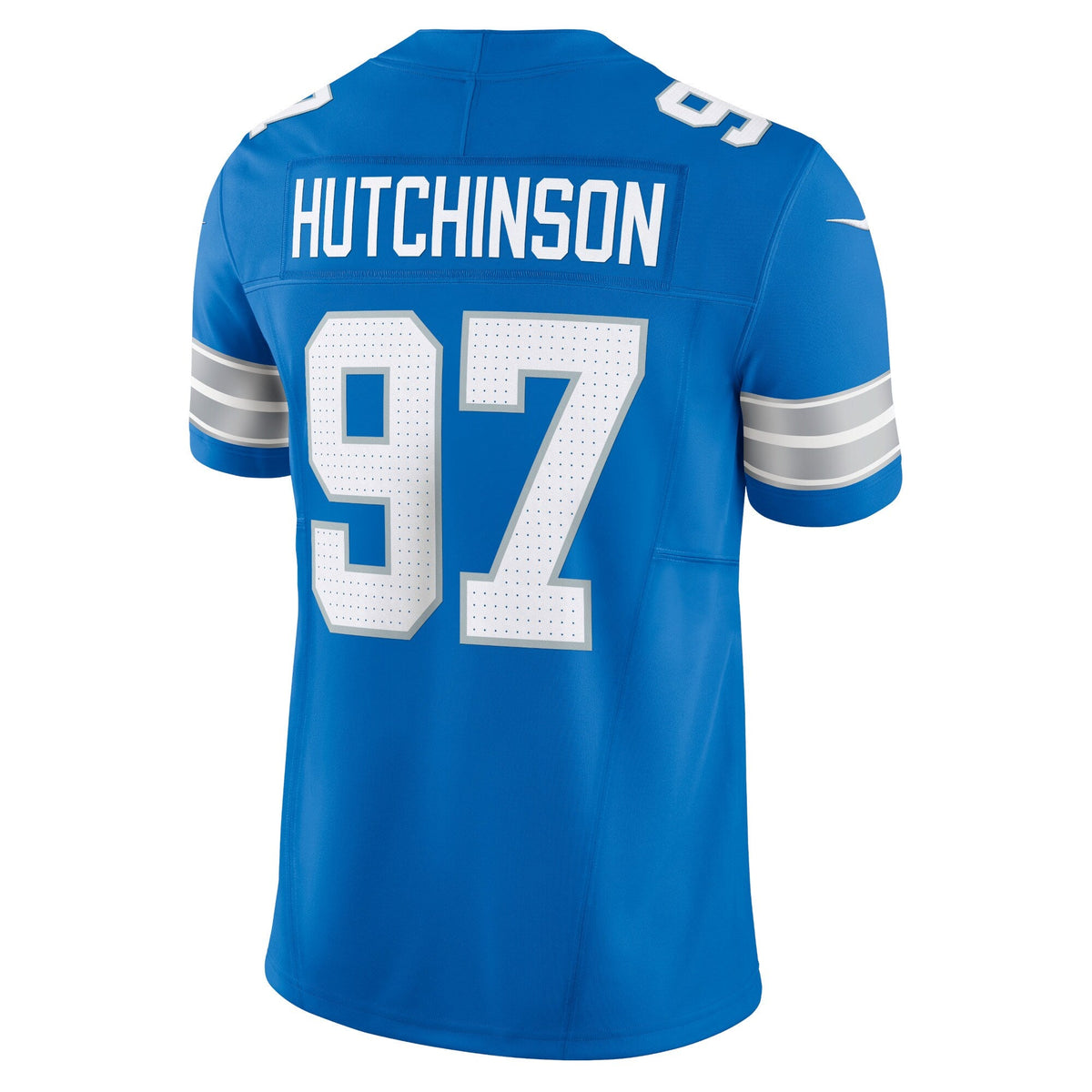 Detroit Lions Aidan Hutchinson Blue Team Vapor F.U.S.E. Limited Jersey product image 4, provided for visual reference and