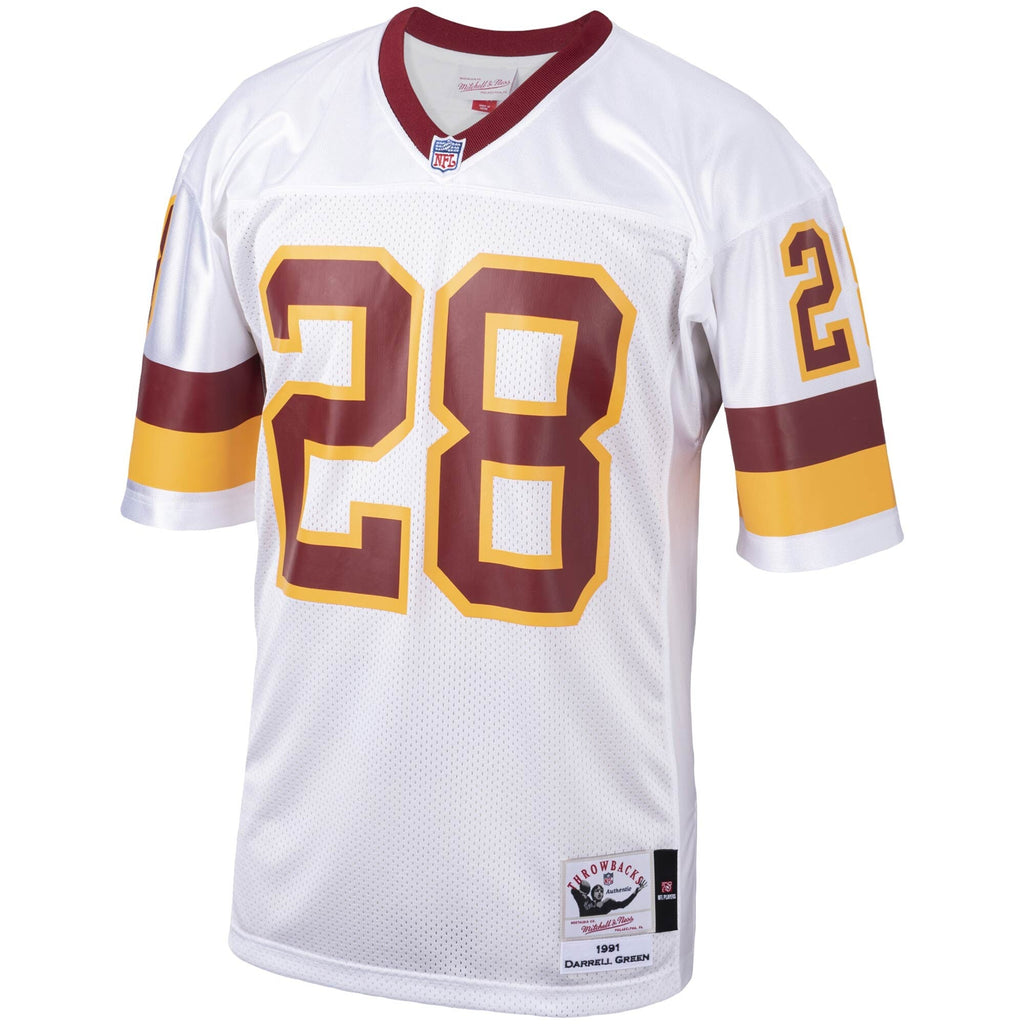Washington Football Team 1991 Darrell Green White Authentic Throwback Retired Player Jersey product image 3, provided for