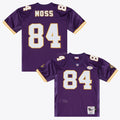 Minnesota Vikings Randy Moss Purple 2001 Authentic Throwback Jersey product image 1, provided for visual reference and