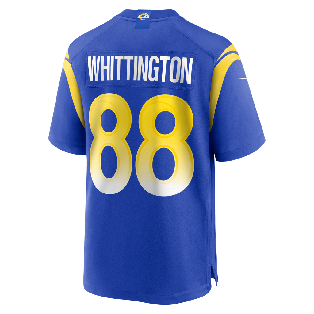 Los Angeles Rams Jordan Whittington Royal Team Game Jersey product image 3, provided for visual reference and product detail