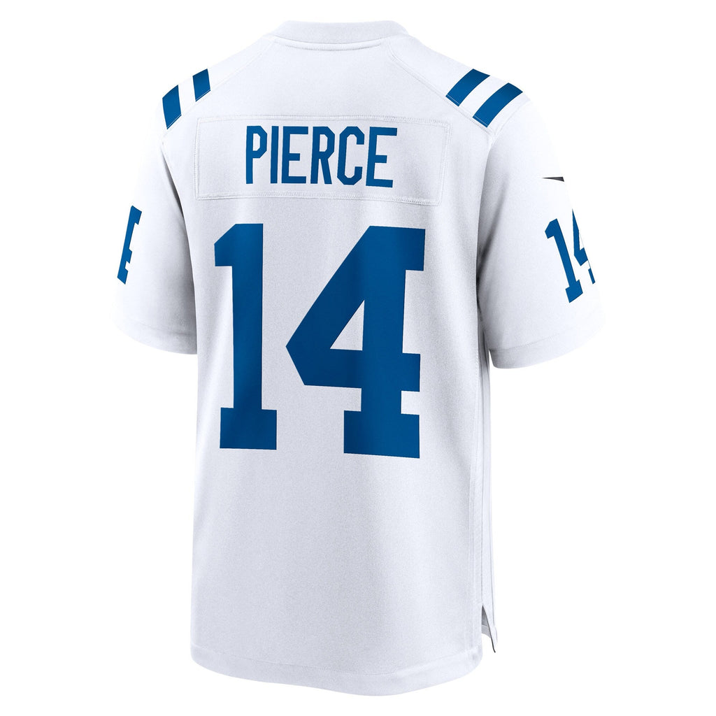 Indianapolis Colts Alec Pierce White Away Game Player Jersey product image 4, provided for visual reference and product