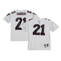 Atlanta Falcons 1991 Deion Sanders White Authentic Throwback Retired Player Jersey product image 1, provided for visual