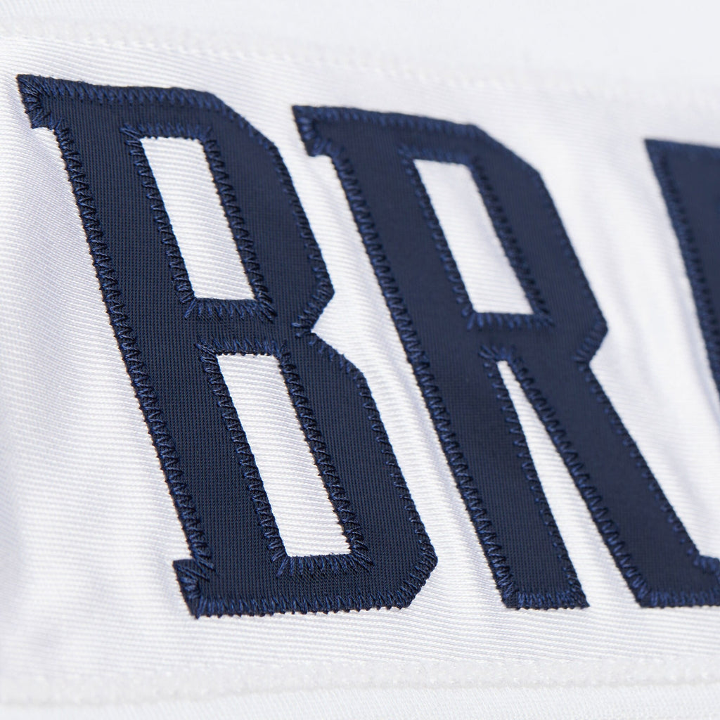 New England Patriots Tom Brady White 2000 Authentic Jersey product image 10, provided for visual reference and product