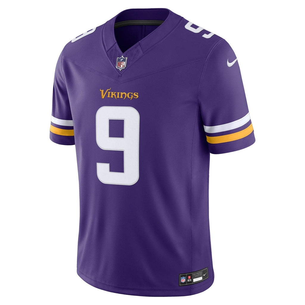Minnesota Vikings J.J. McCarthy Purple Team Vapor F.U.S.E. Stitched Limited Jersey product image 3, provided for visual